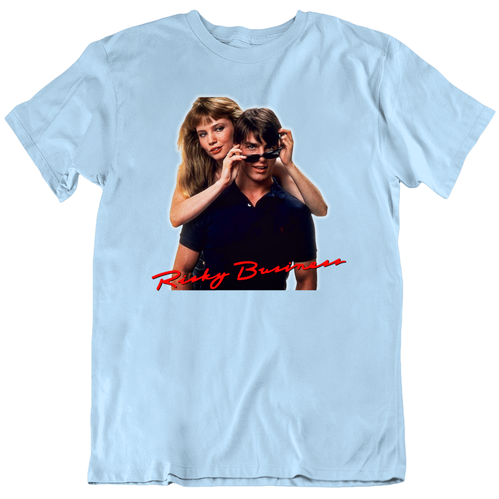 Tom Cruise Risky Business 80s Movie Fan T Shirt