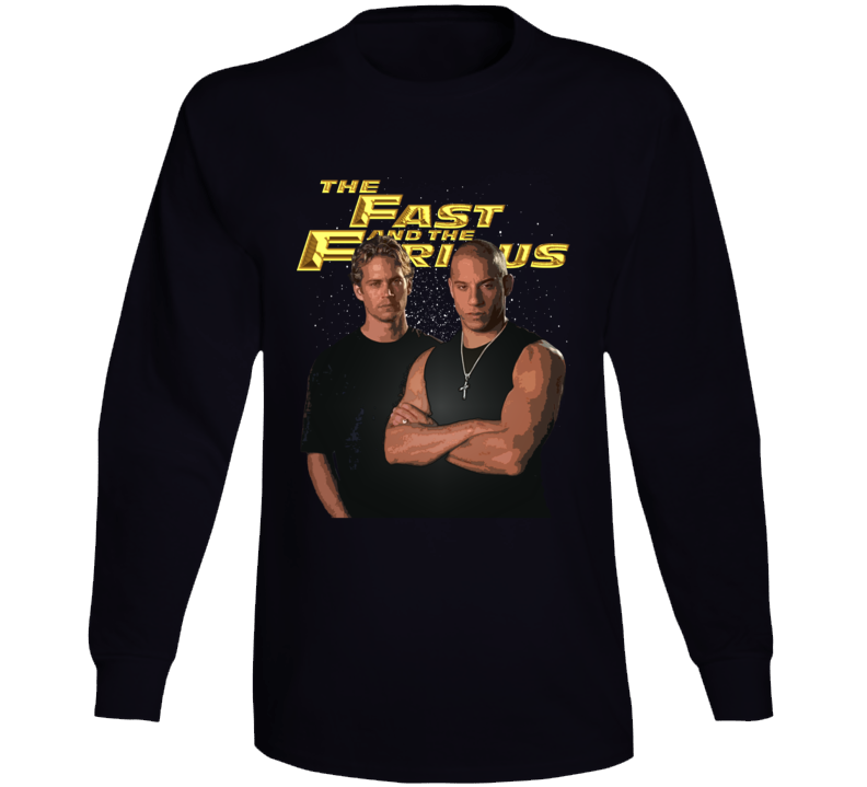 The Fast And The Furious Car Racing Movie Fan Long Sleeve