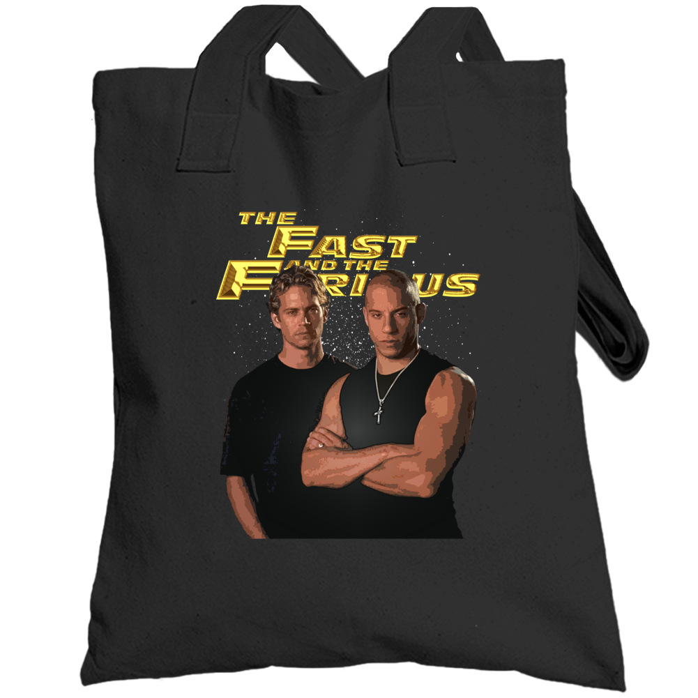 The Fast And The Furious Car Racing Movie Fan Totebag