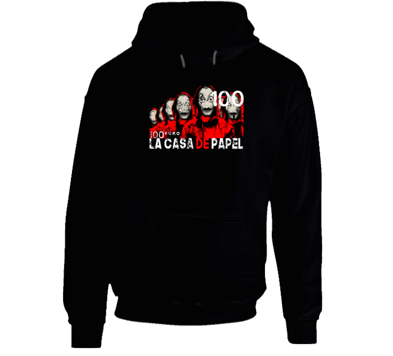 La Casa De Papel Money Heist Spanish Series Fan Hoodie