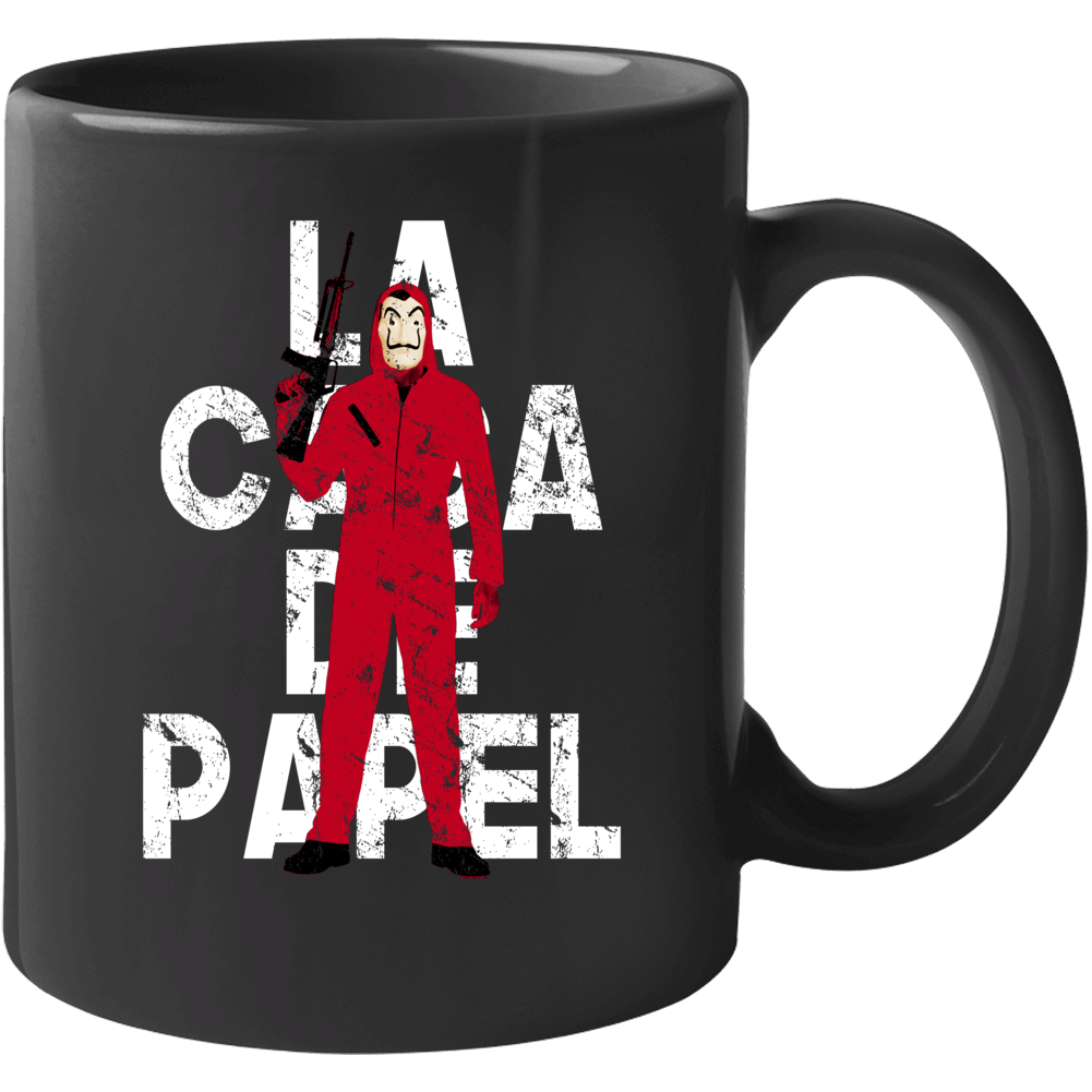 La Casa De Papel Money Heist Spanish Tv Fan Mug