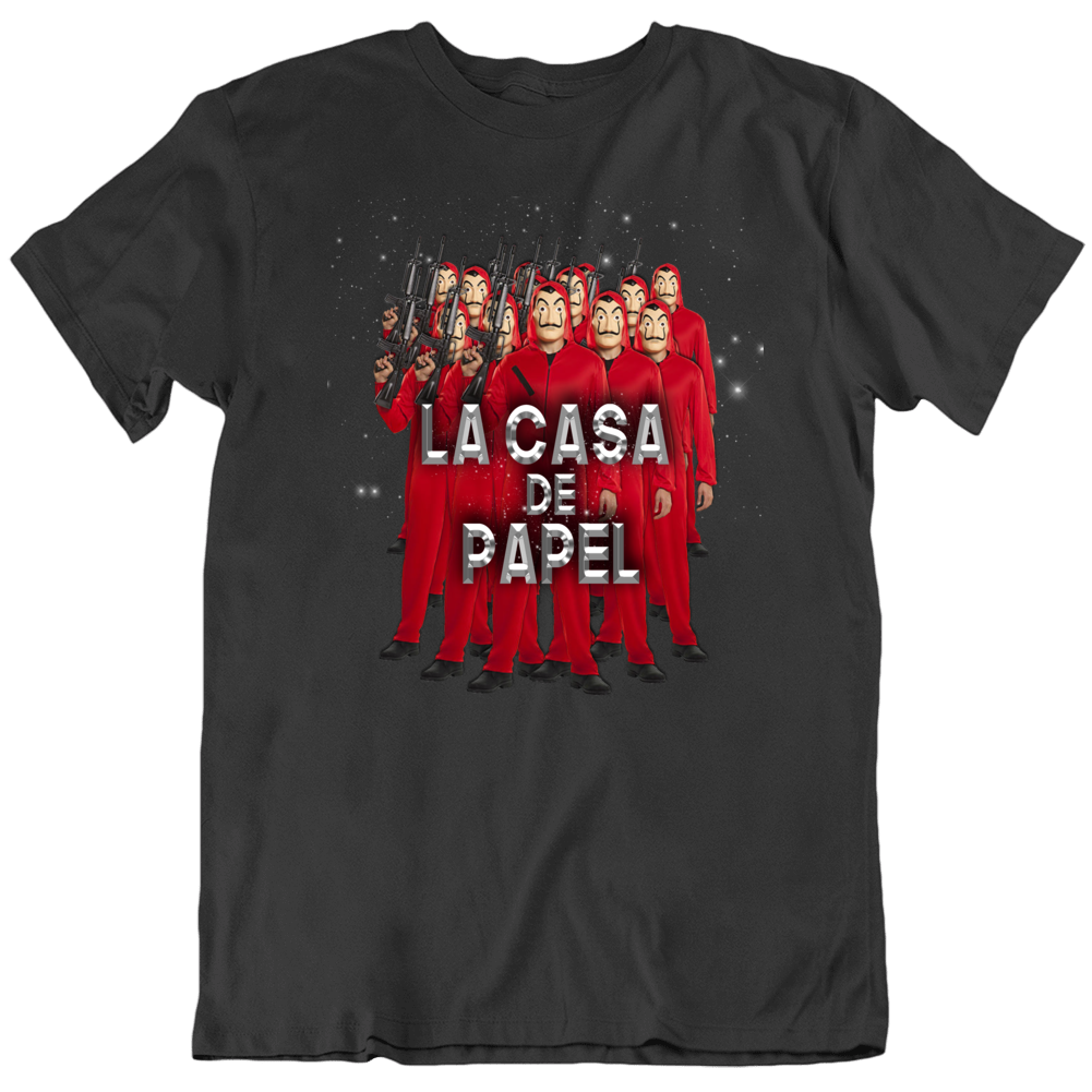 La Casa De Papel Money Heist Spanish Fan T Shirt