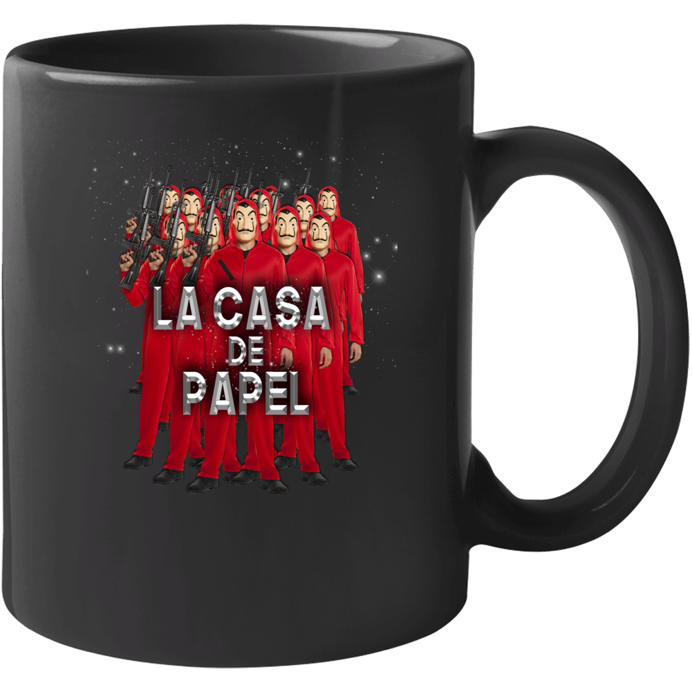 La Casa De Papel Money Heist Spanish Fan Mug