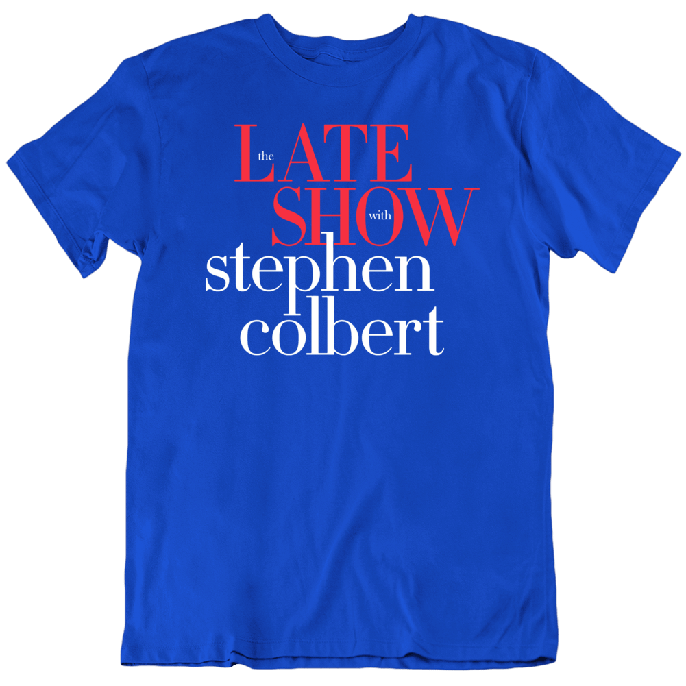 The Late Show With Stephen Colbert Funny T Shirt