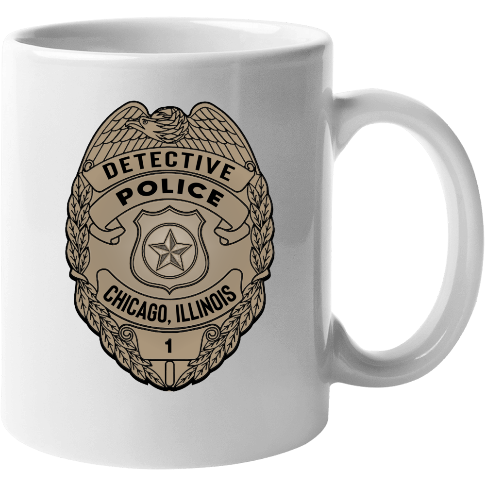 Police Detective Chicago Illinois Gift Prop Coffee Mug