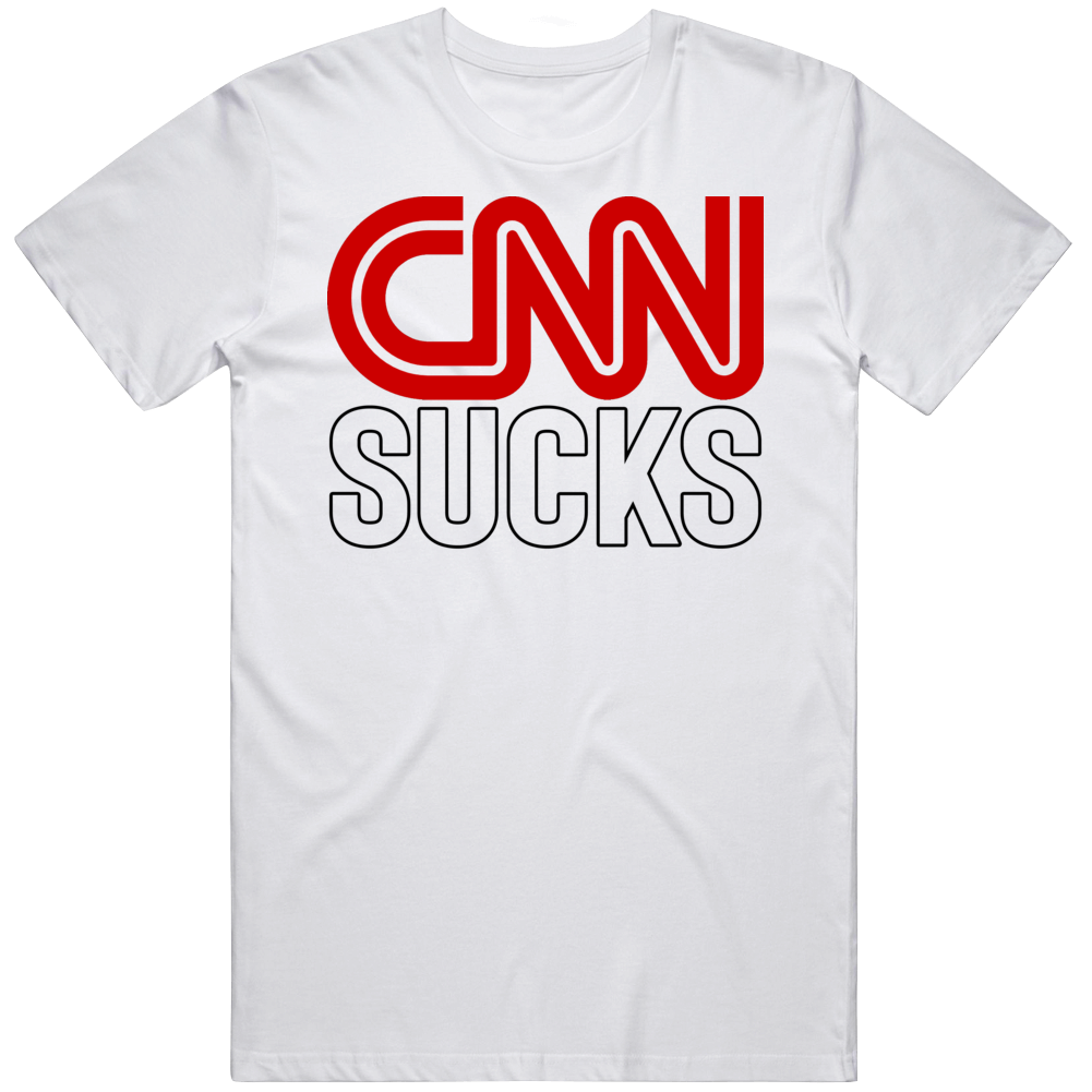 Cnn Sucks Parody Funny Trump Fan T Shirt