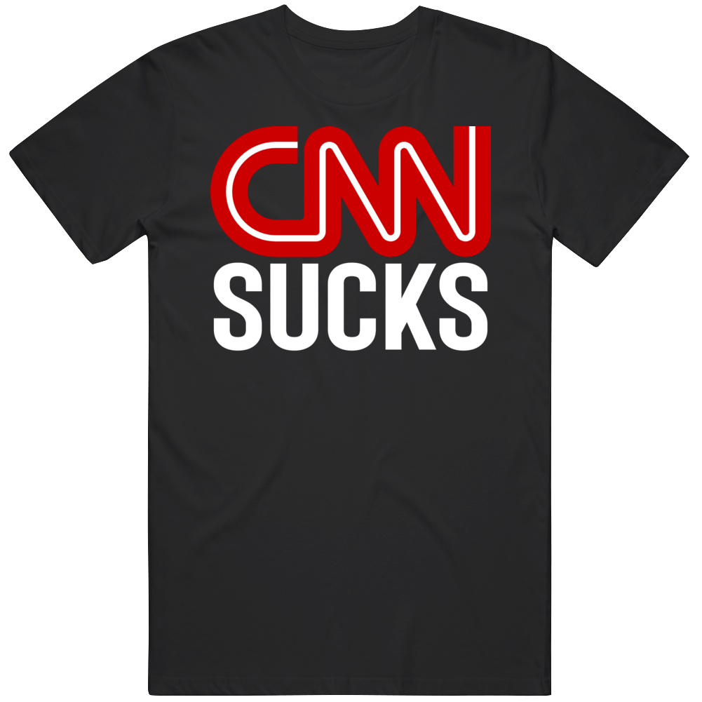 Cnn Sucks Parody Funny Trump Supporter T Shirt