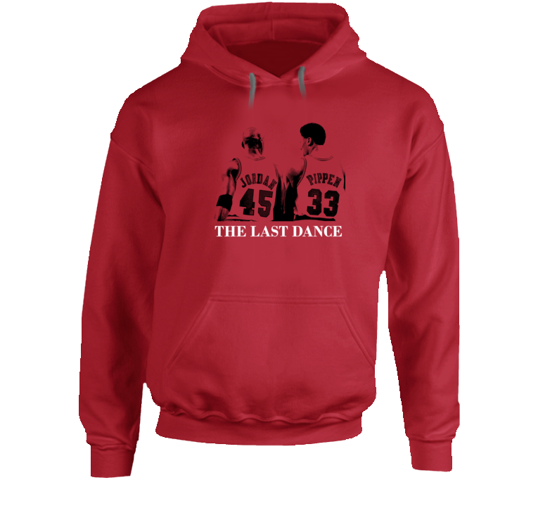 Michael Jordan Scottie Pippen The Last Dance Basketball Fan Hoodie