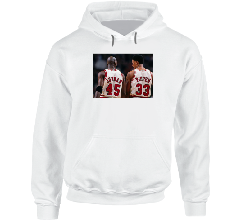 Michael Jordan Scottie Pippen The Last Dance Basketball Hoodie