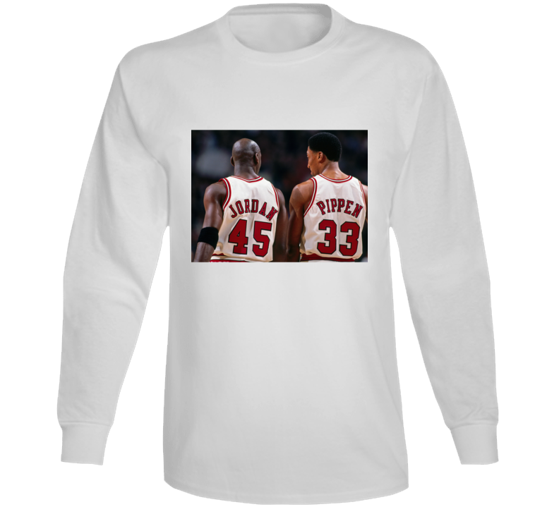 Michael Jordan Scottie Pippen The Last Dance Basketball Long Sleeve