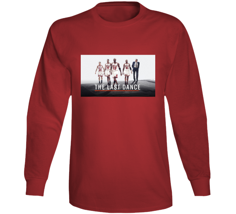 The Last Dance Michael Jordan Basketball Long Sleeve