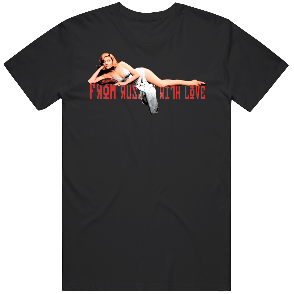 From Russia With Love James Bond Sean Connery 007 Movie T Shirt