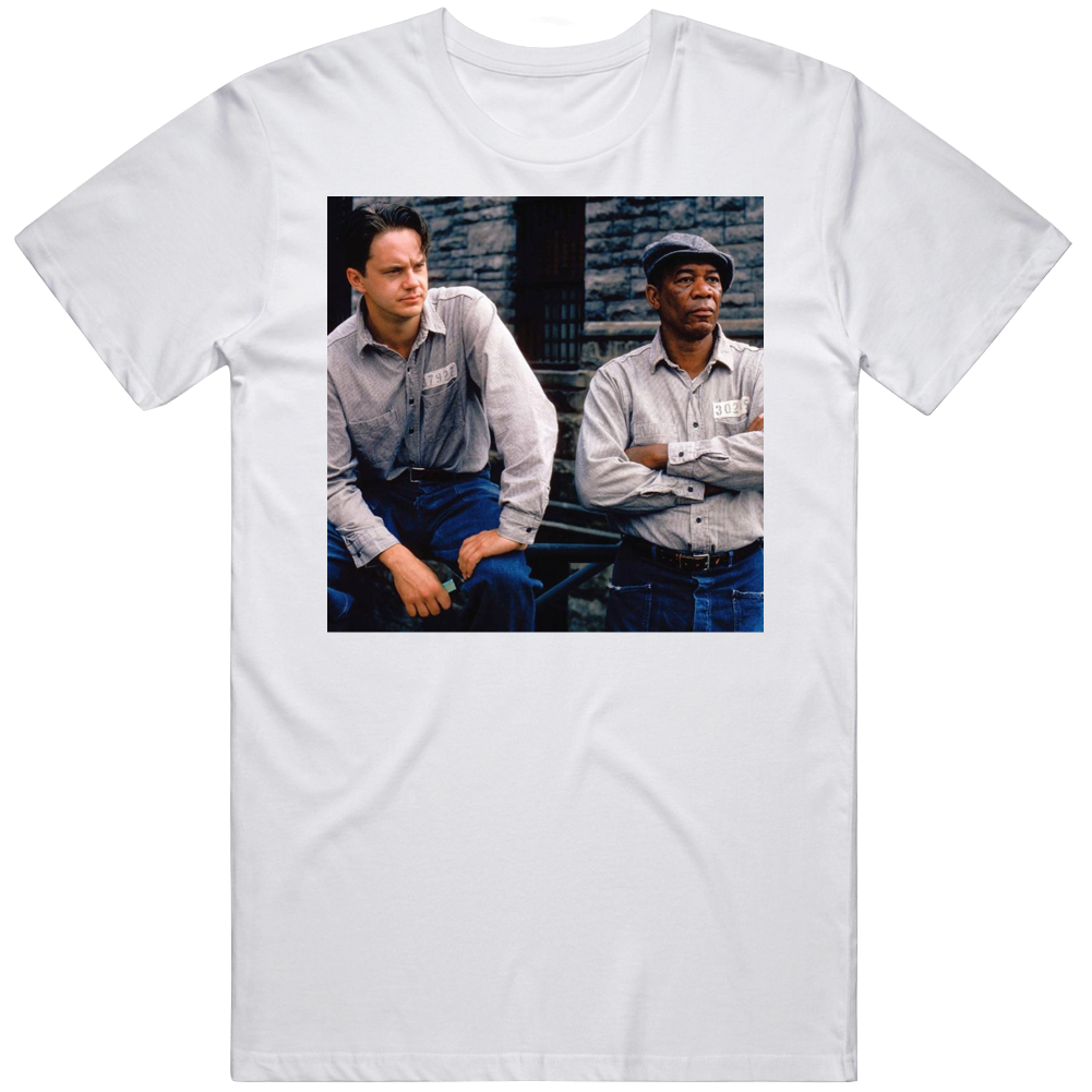 The Shawshank Redemption Andy Red Classic Movie Fan T Shirt