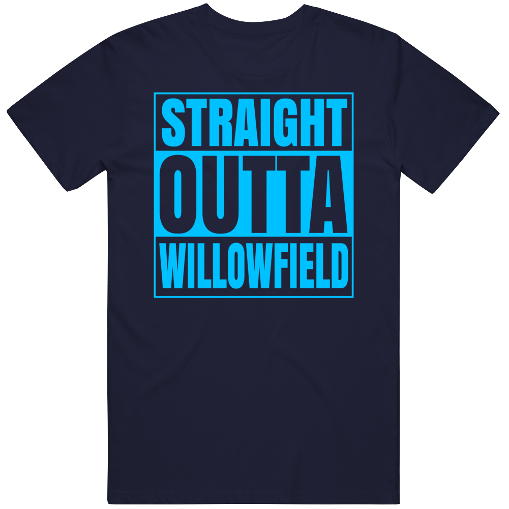 Straight Outta Willowfield Scarborough School T Shirt