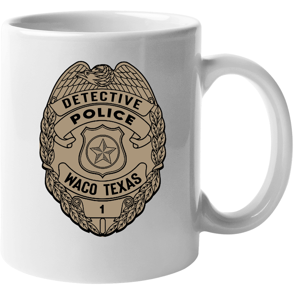 Detective Waco Texas Desk Prop Coffee Mug Mug