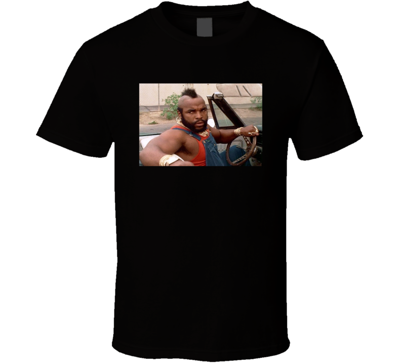 Mr T A-team 80s Tv Fan T Shirt