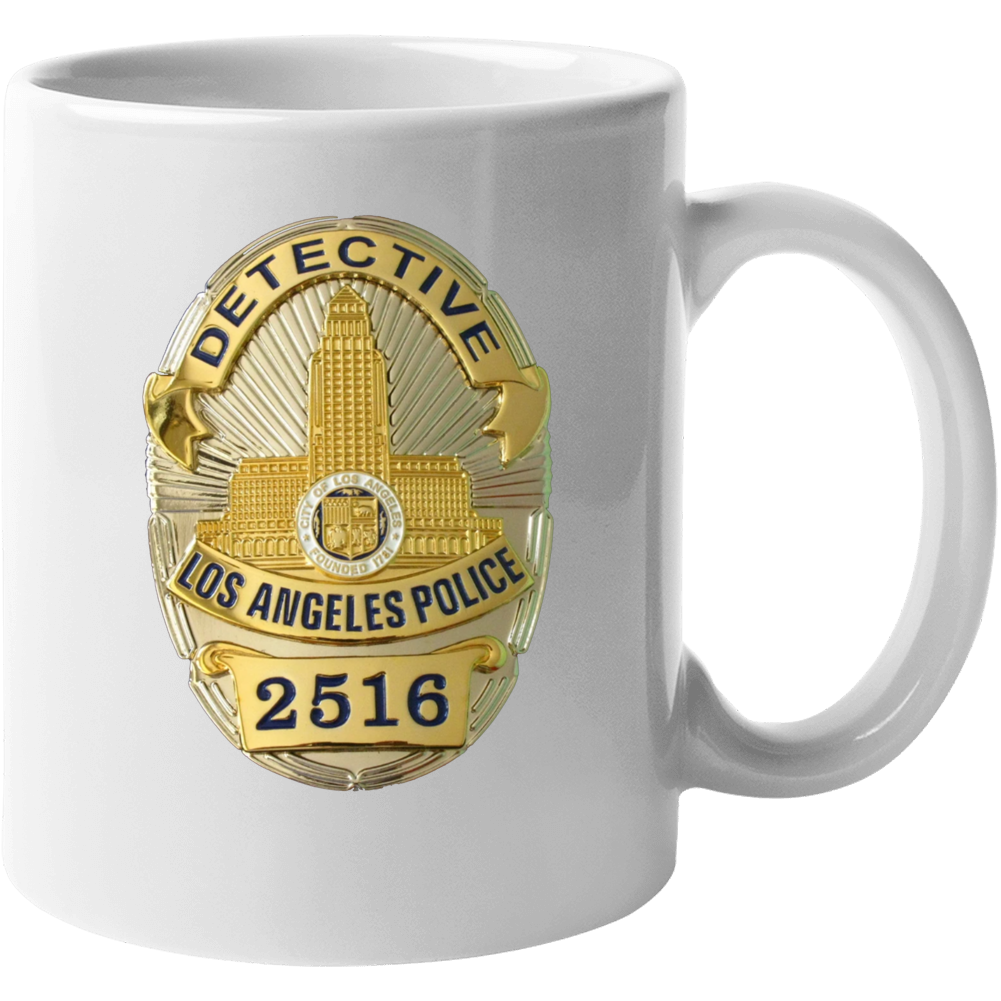 Los Angeles Detective Desk Prop Cool Coffee Mug Mug