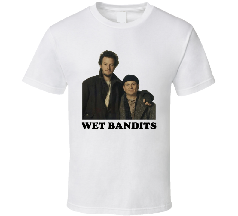 Home Alone Wet Bandits Joe Pesci Daniel Stern Movie T Shirt