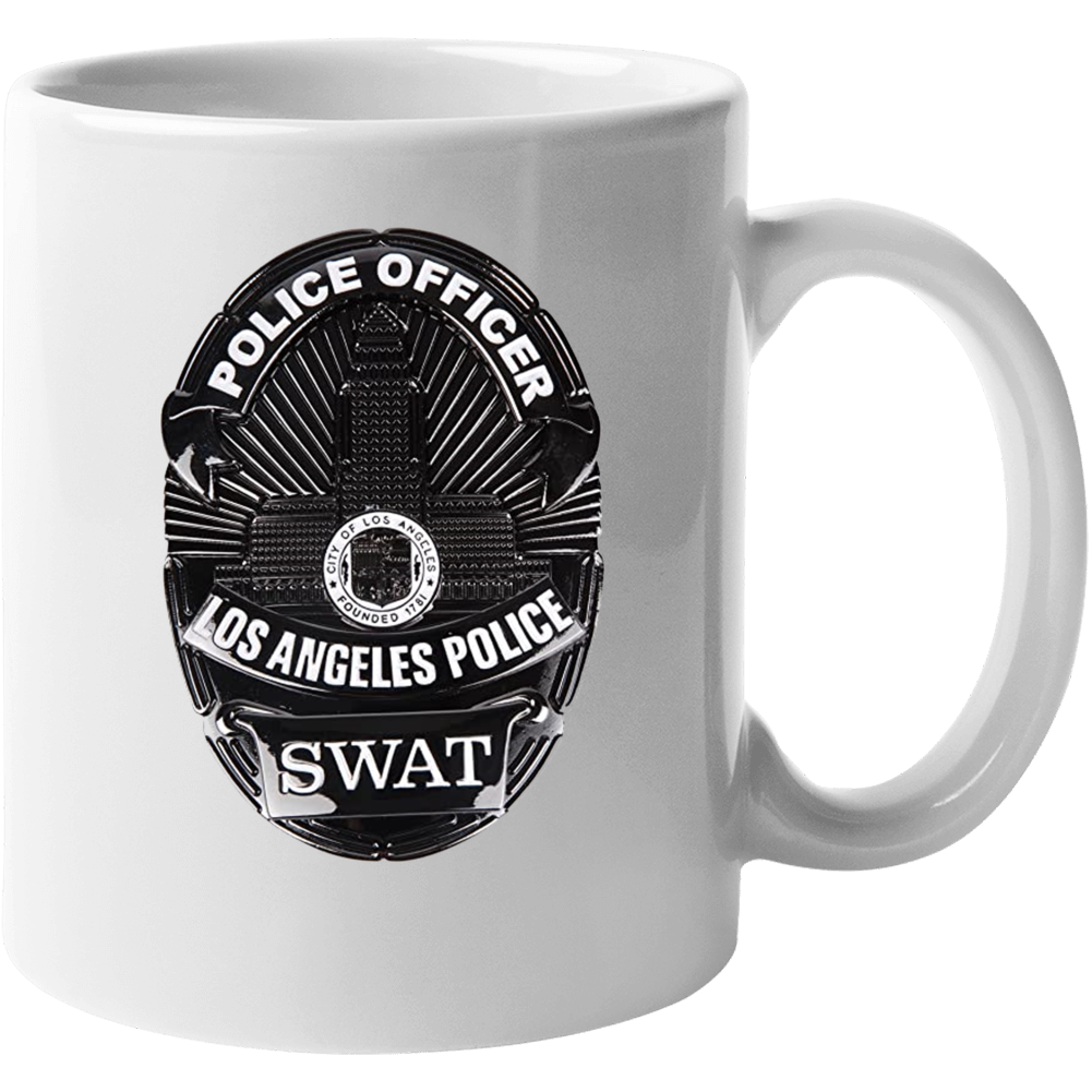 Los Angeles Police Swat Desk Prop Coffee Mug Mug