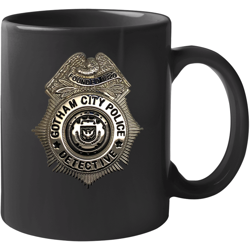 Gotham City Police Badge Replica Prop Costume Batman Mug Mug