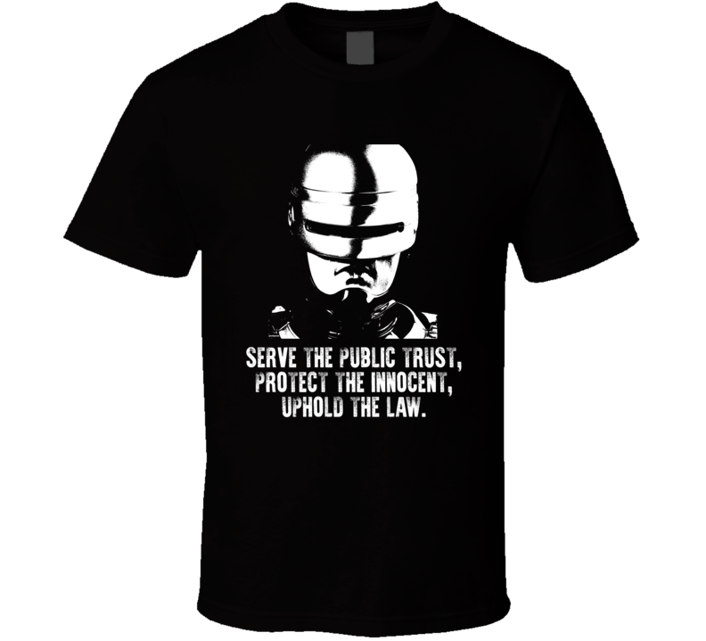 Robocop 80s Movie Fan T Shirt