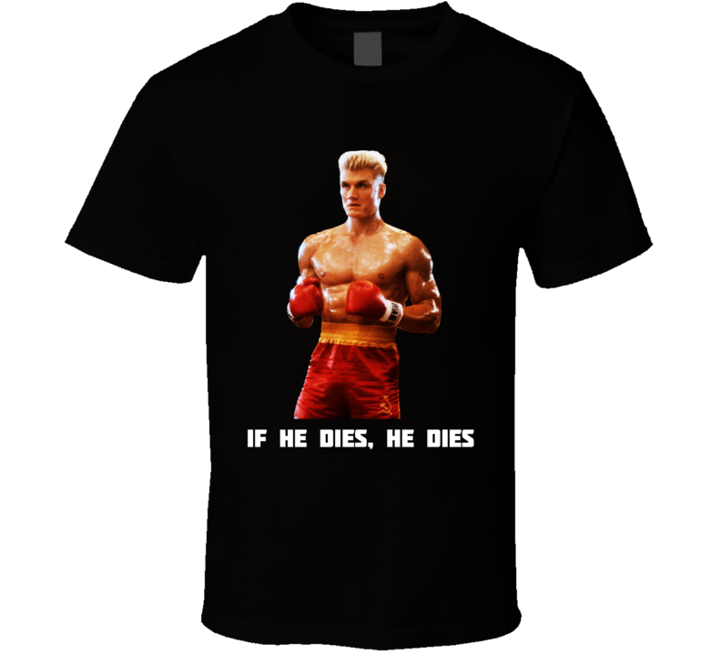 Ivan Drago Dolph Lungred Rocky 4 Movie T Shirt