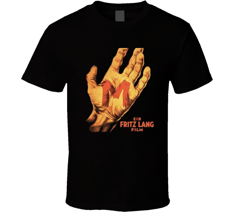 M Fritz Lang Movie Classic Horror T Shirt