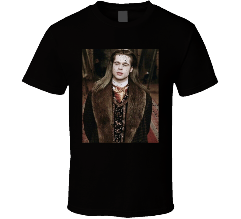 Brad Pitt Interview With A Vampire Gothic Movie Fan T Shirt