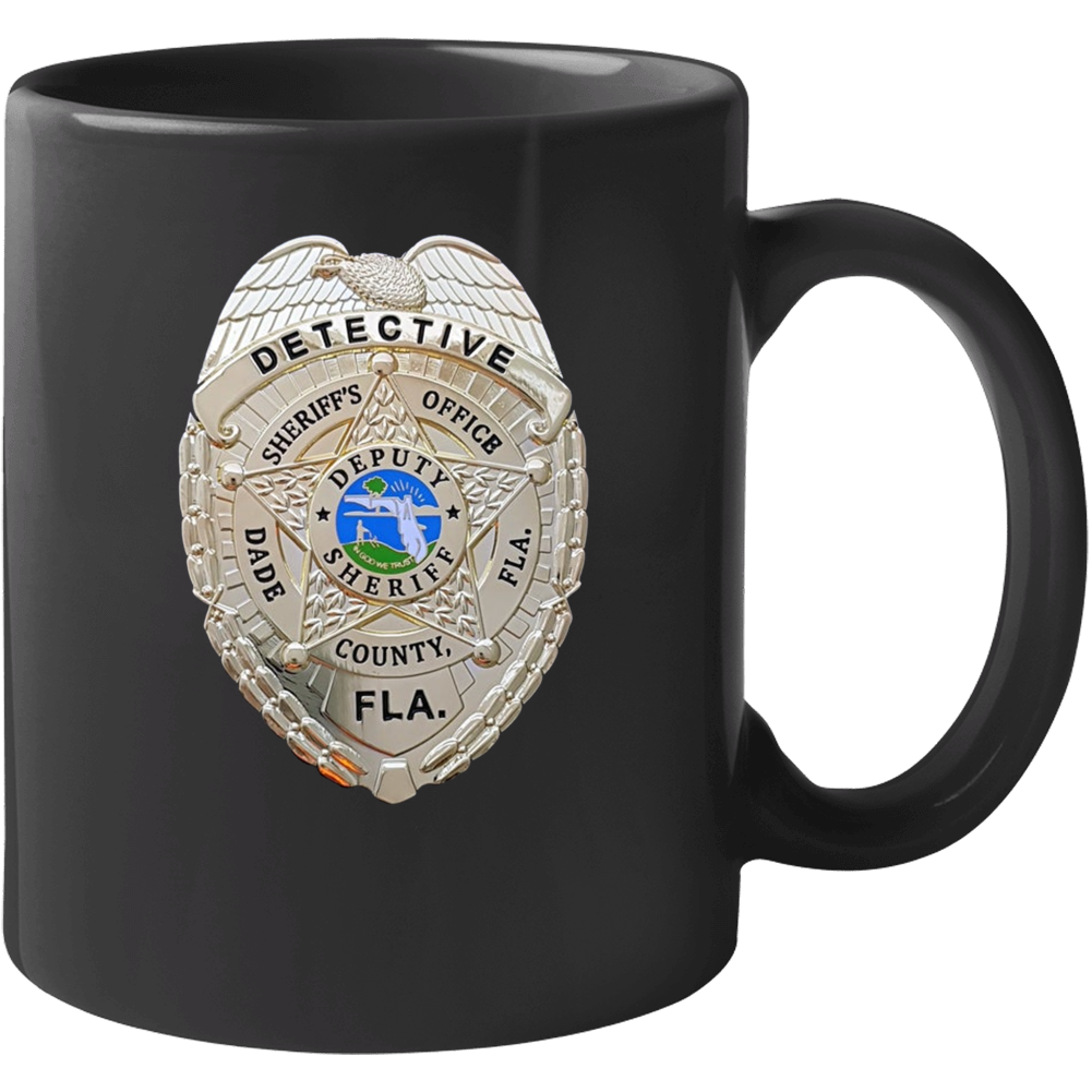 Detective Dade County Florida Desk Prop Coffee Mug Mug