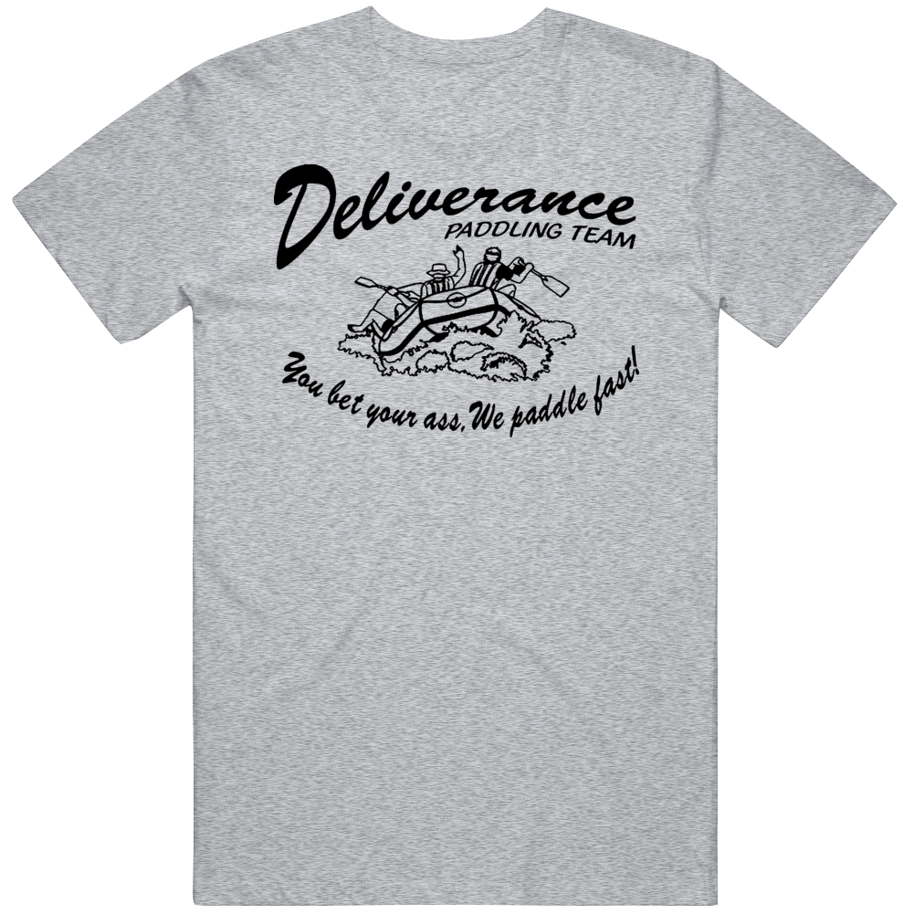 Deliverance Paddling Team Movie Funny Parody T Shirt