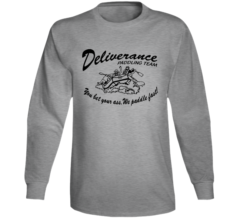 Deliverance Paddling Team Movie Funny Parody Long Sleeve