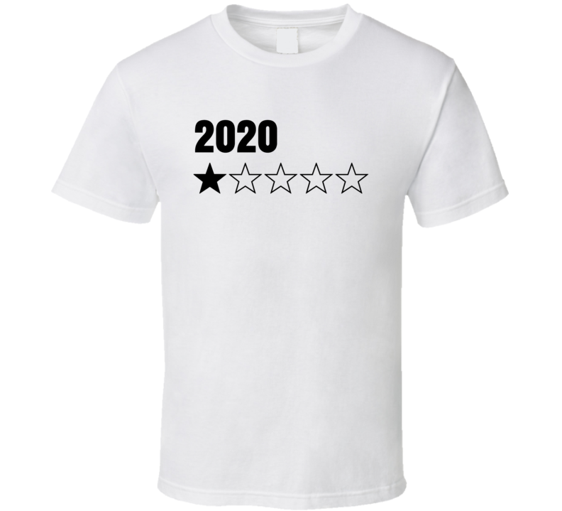 2020 Rating Bad Stars Funny Parody T Shirt