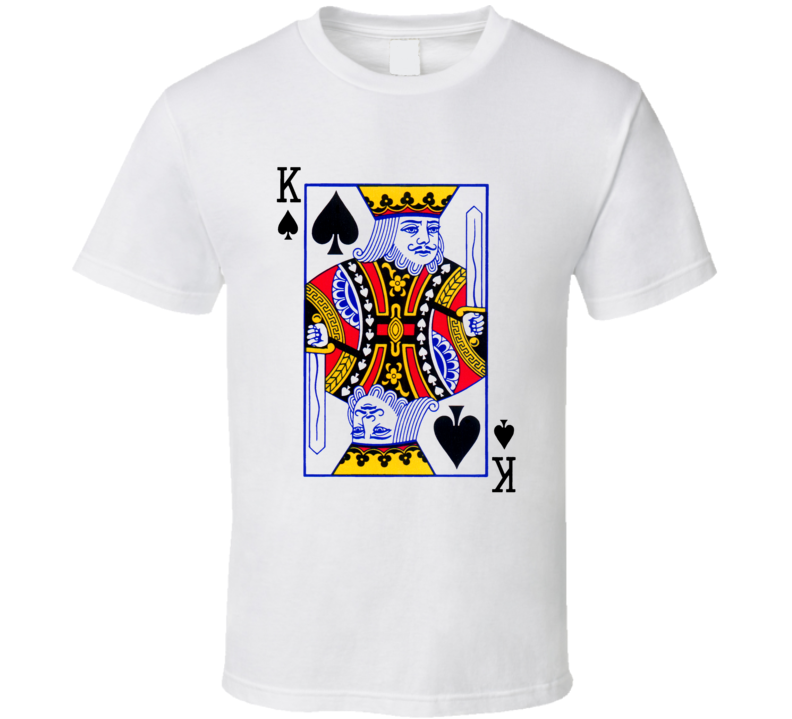 King Playing Cards Poker T Shirt