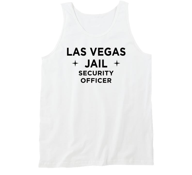 Las Vegas Jail Security Office Over The Top Movie Tanktop