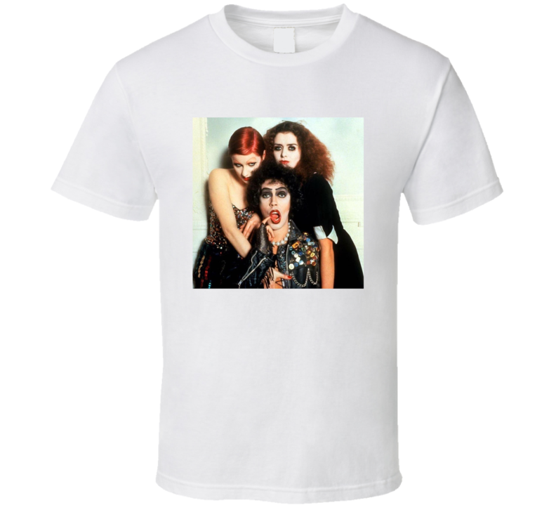 Rocky Horror Picture Show 70s Cult Classic Movie Fan T Shirt