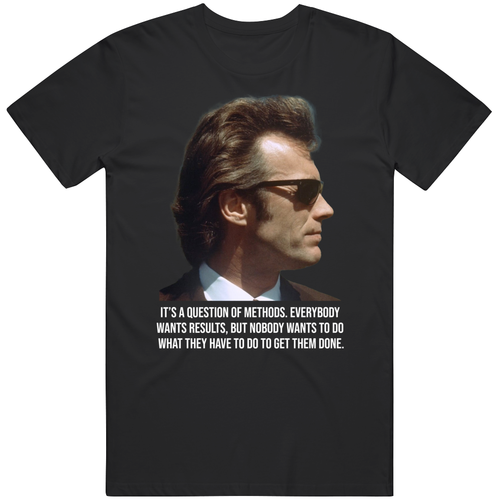 Dirty Harry Quote Results Funny 70s Movie Fan T Shirt