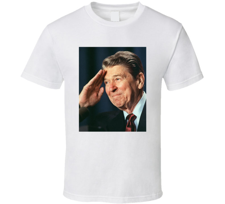 President Ronald Reagan Usa 80s Fan T Shirt