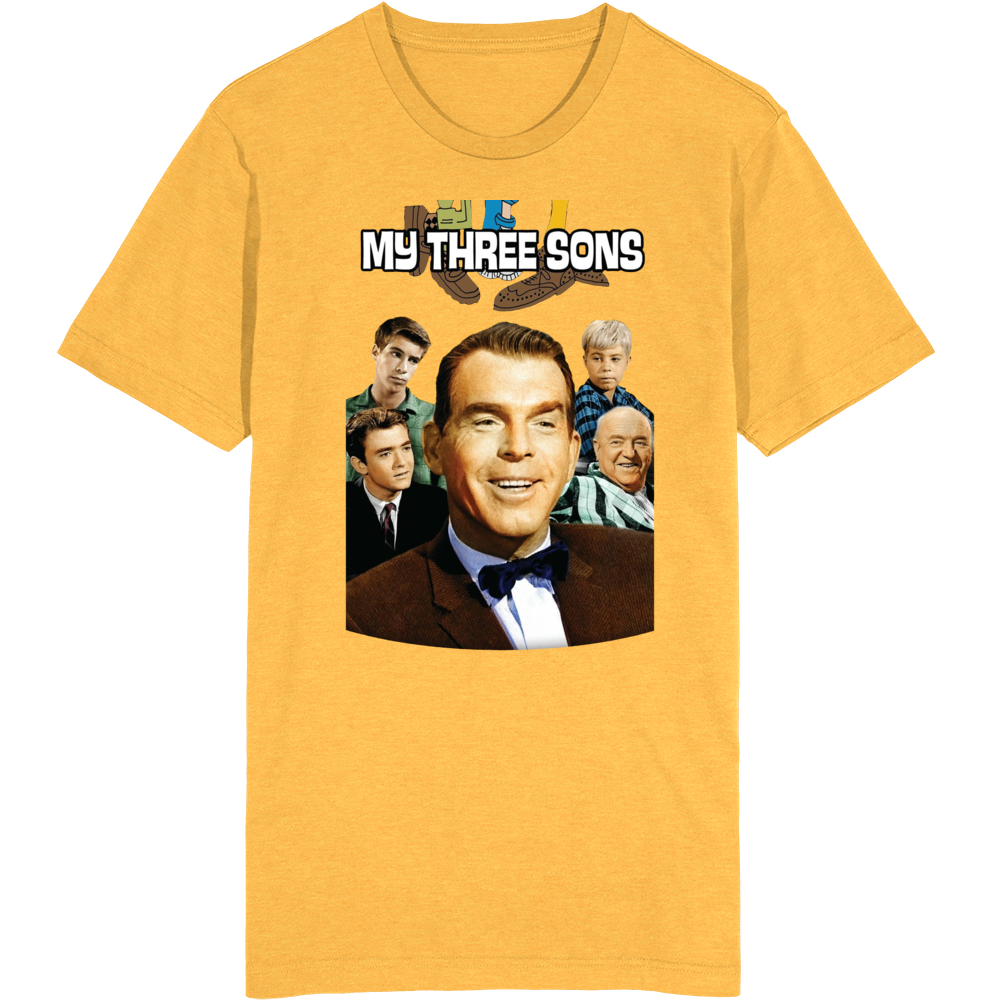 My Three Sons 50s Tv Fan T Shirt