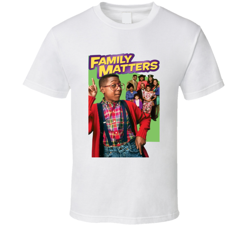 Family Matter 90s Tv Funny Retro Fan T Shirt