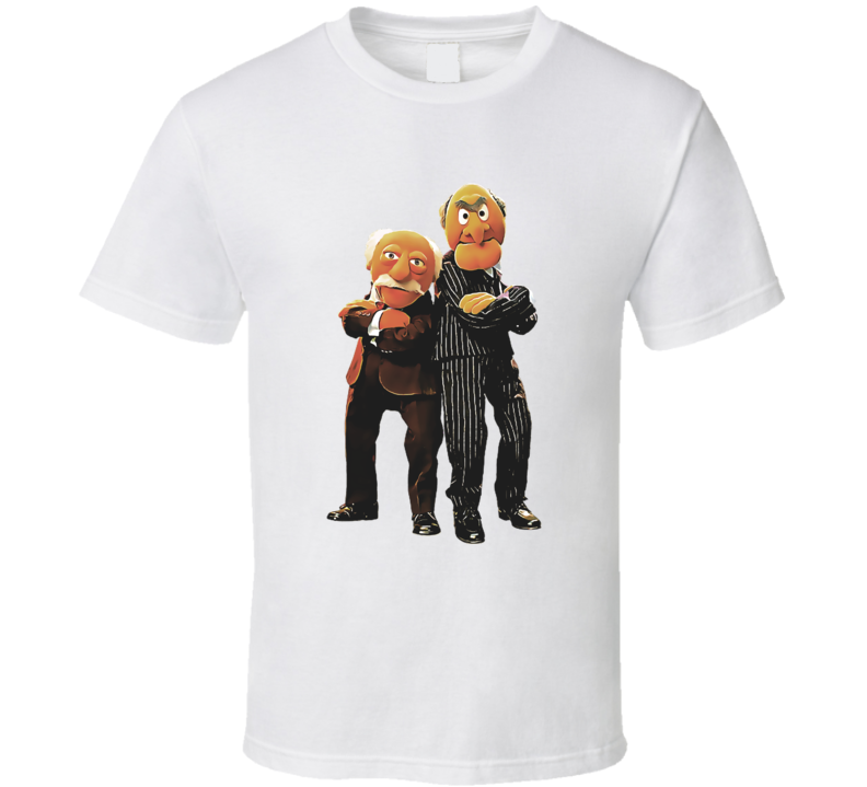 Statler And Waldorf Cantankerous Old Men Muppet Characters T Shirt