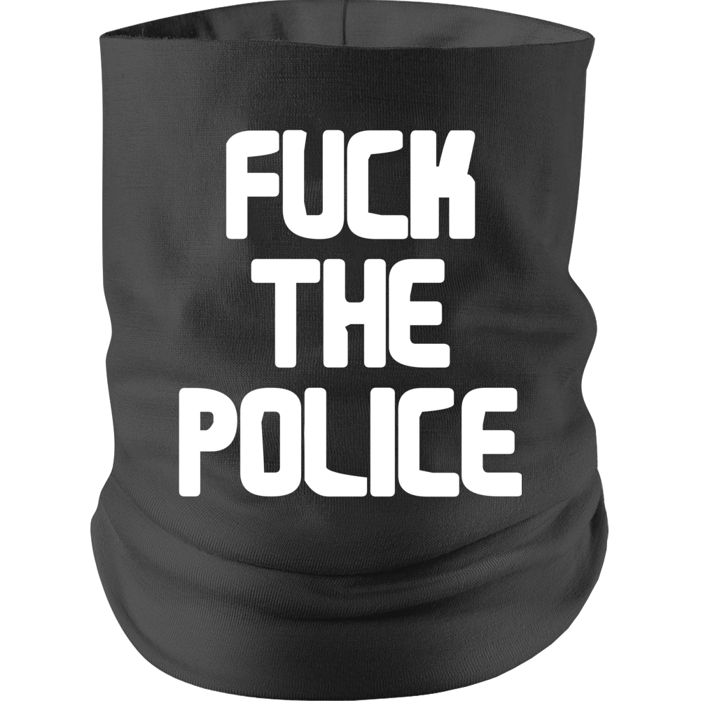 F The Police Protest Gear Neck gaiter