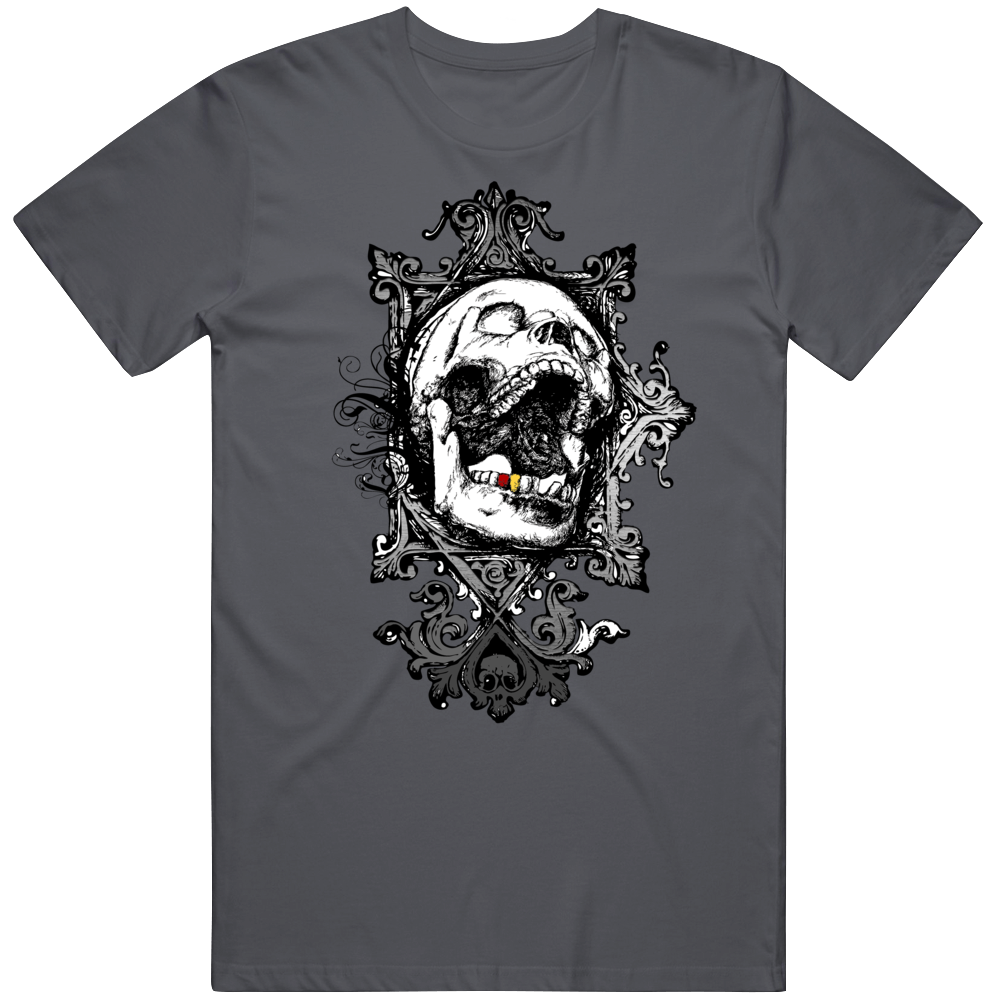 Tormented Skull Dead Grim Reaper Biker Gear T Shirt