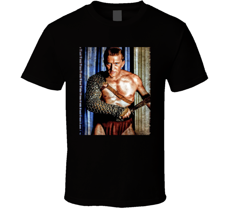 Kirk Douglas Spartacus Movie Fan T Shirt