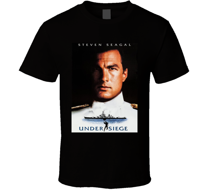 Steven Seagal Under Siege Movie 90s Fan T Shirt