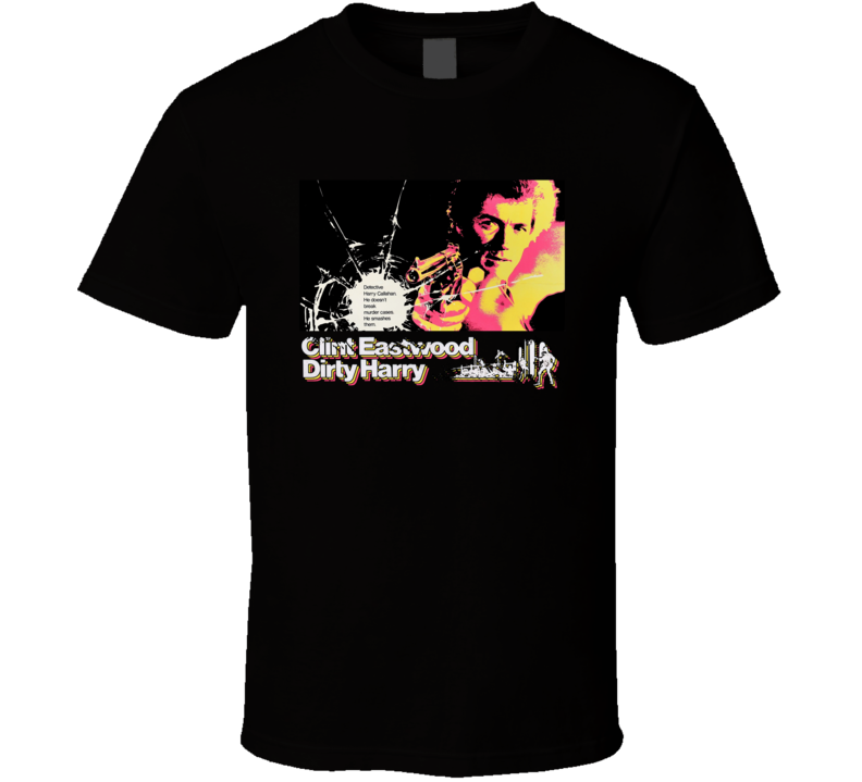 Sudden Impact Dirty Harry Movie Clint Eastwood Fan T Shirt