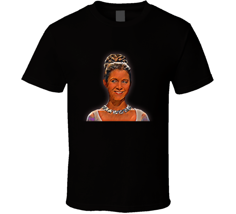 Carrie Fisher Star Wars Princess Movie Fan T Shirt