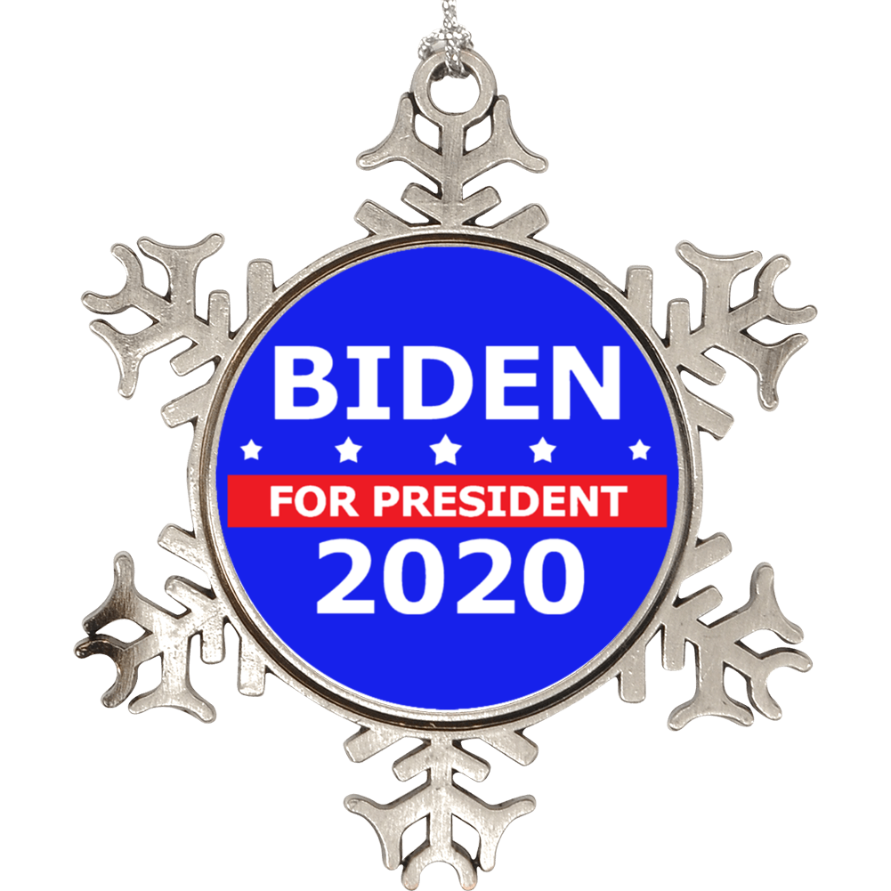 Joe Biden For President Usa Democrat Christmas Holiday Ornament