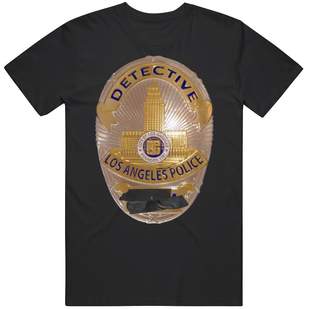 Detective Los Angeles Police Prop Desk Coffee T Shirt