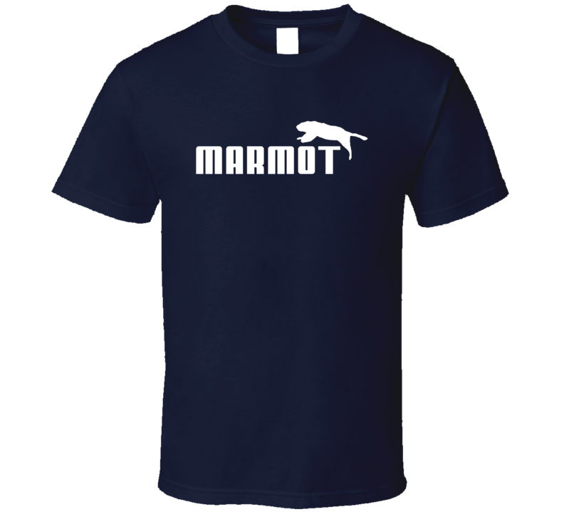 Marmot The Big Lebowski Logo Parody T Shirt