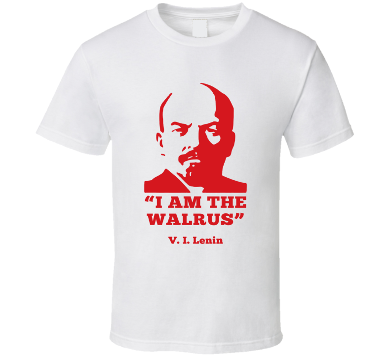 I Am The Walrus The Big Lebowski Movie Fan T Shirt